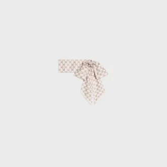 Lavallière en twill de soie Triomphe