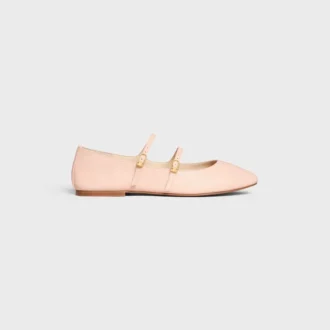 Les Ballerines CELINE Ballerines à double bride en cuir d&rsquo;agneau