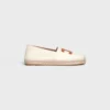 Les Espadrilles CELINE en tweed et cuir de veau