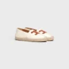 Les Espadrilles CELINE en tweed et cuir de veau