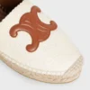 Les Espadrilles CELINE en tweed et cuir de veau