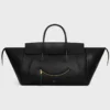 Luggage Big Smile en cuir d’agneau souple et brillant Luggage Big Smile en cuir d’agneau souple et brillant