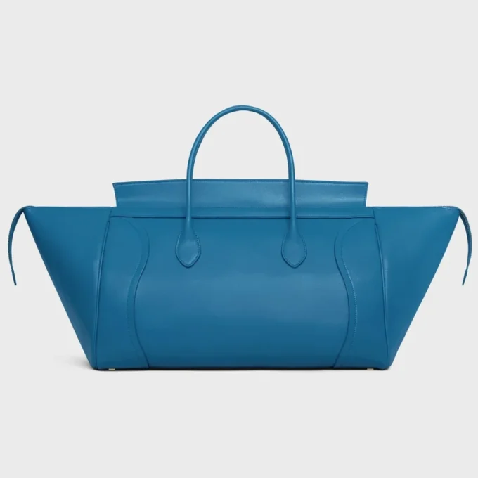 Luggage Big Smile en cuir de veau brillant