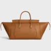 Luggage Big Smile en cuir de veau souple naturel Luggage Big Smile en cuir de veau souple naturel