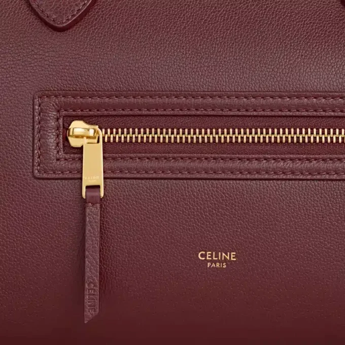 Luggage en cuir de veau grainé