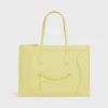 Luggage plat en cuir de veau brillant