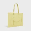 Luggage plat en cuir de veau brillant