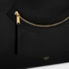 Luggage plat en cuir de veau brillant