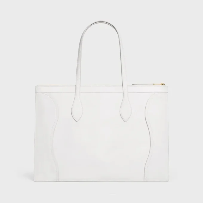 Luggage plat en cuir de veau brillant Luggage plat en cuir de veau brillant