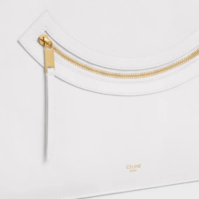 Luggage plat en cuir de veau brillant Luggage plat en cuir de veau brillant