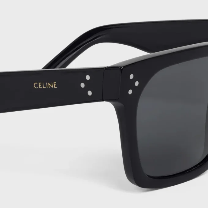 Lunettes de soleil Black Frame 45 en acétate