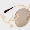 Lunettes de soleil Branch en métal Lunettes de soleil Branch en métal