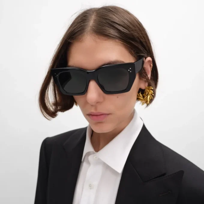 Lunettes de soleil Cat Eye S342 en acétate Lunettes de soleil Cat Eye S342 en acétate