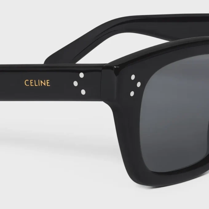 Lunettes de soleil à monture noire 41 en acétate Lunettes de soleil à monture noire 41 en acétate