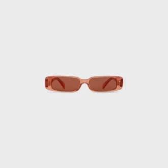 Lunettes de soleil rectangulaires S343 en acétate