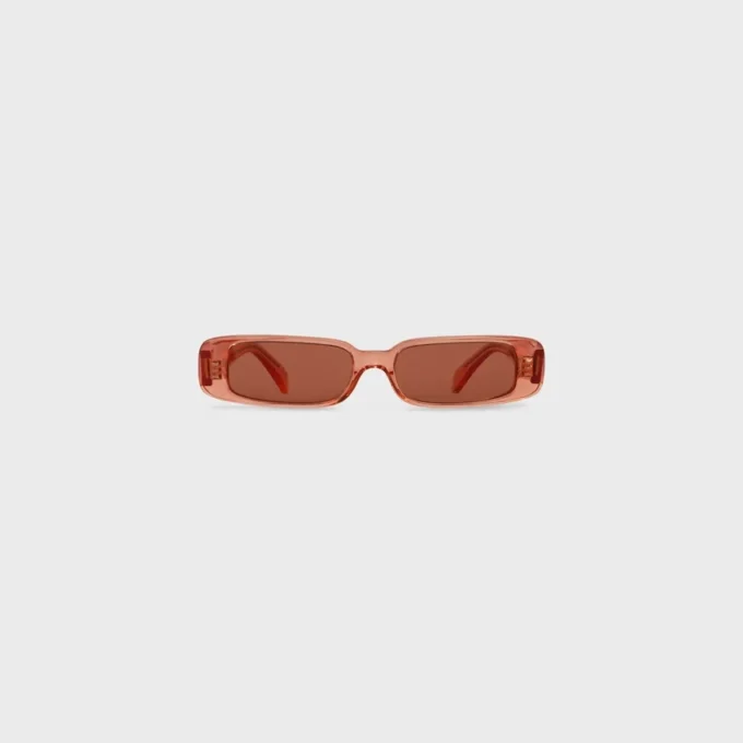 Lunettes de soleil rectangulaires S343 en acétate