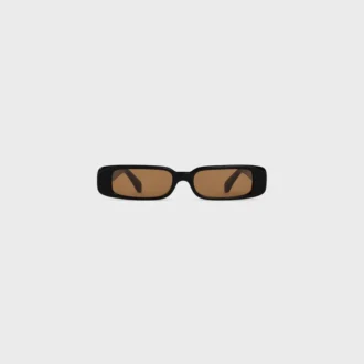 Lunettes de soleil rectangulaires S343 en acétate