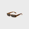 Lunettes de soleil rectangulaires S343 en acétate