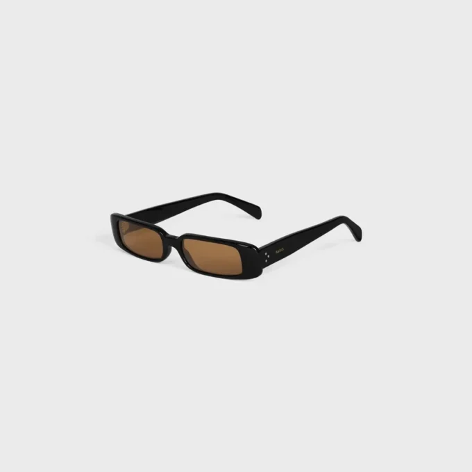 Lunettes de soleil rectangulaires S343 en acétate