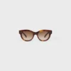 Lunettes de soleil rondes S332 en acétate