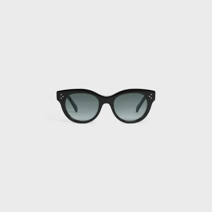 Lunettes de soleil rondes S332 en acétate