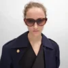 Lunettes de soleil rondes S332 en acétate