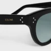 Lunettes de soleil rondes S332 en acétate