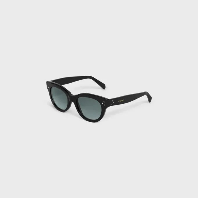 Lunettes de soleil rondes S332 en acétate
