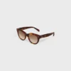 Lunettes de soleil rondes S332 en acétate
