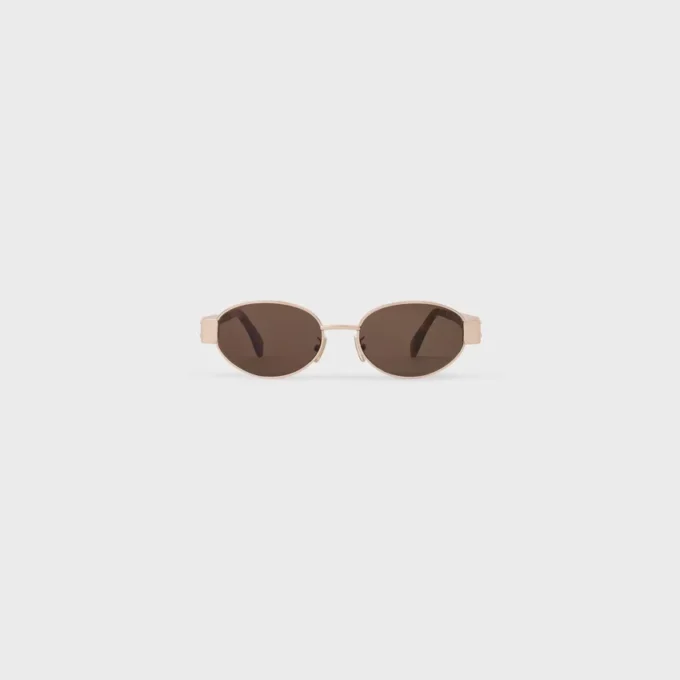 Lunettes de soleil Triomphe Metal 01 en métal