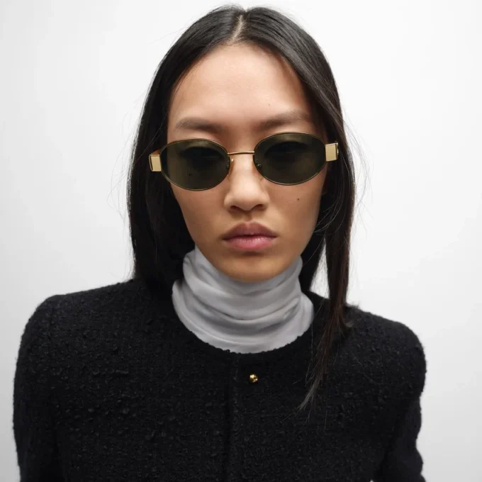 Lunettes de soleil Triomphe Metal 01 en métal
