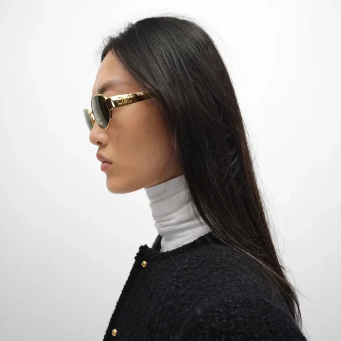 Lunettes de soleil Triomphe Metal 01 en métal