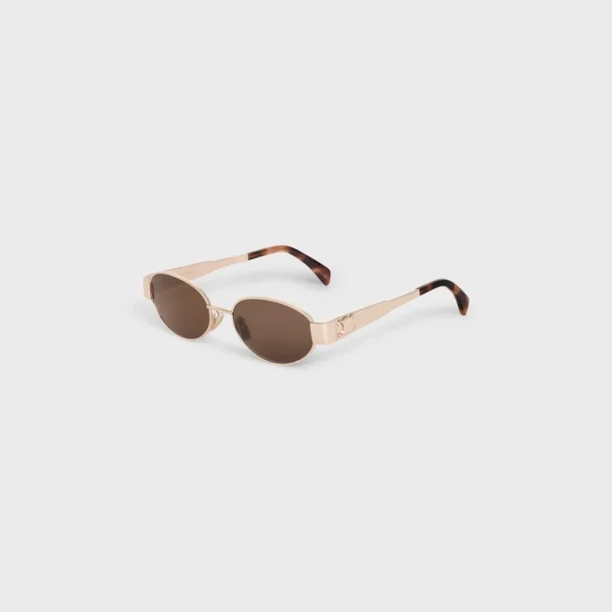 Lunettes de soleil Triomphe Metal 01 en métal