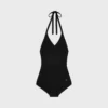 Maillot de bain balconnet en jersey mat