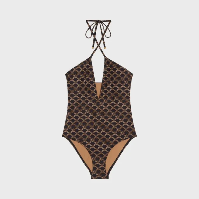 Maillot de bain en jersey Monogram