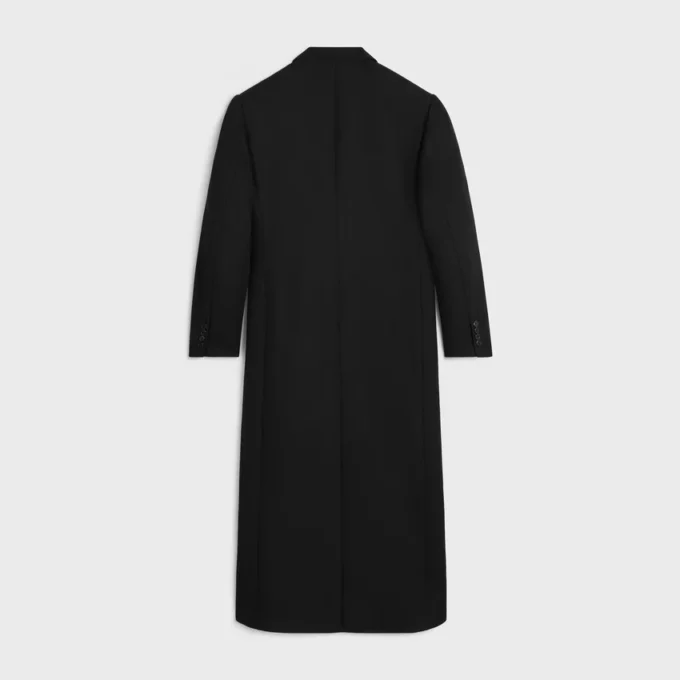 Manteau ajusté en feutre de laine Manteau ajusté en feutre de laine