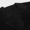 Manteau croisé en laine