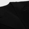 Manteau croisé en laine