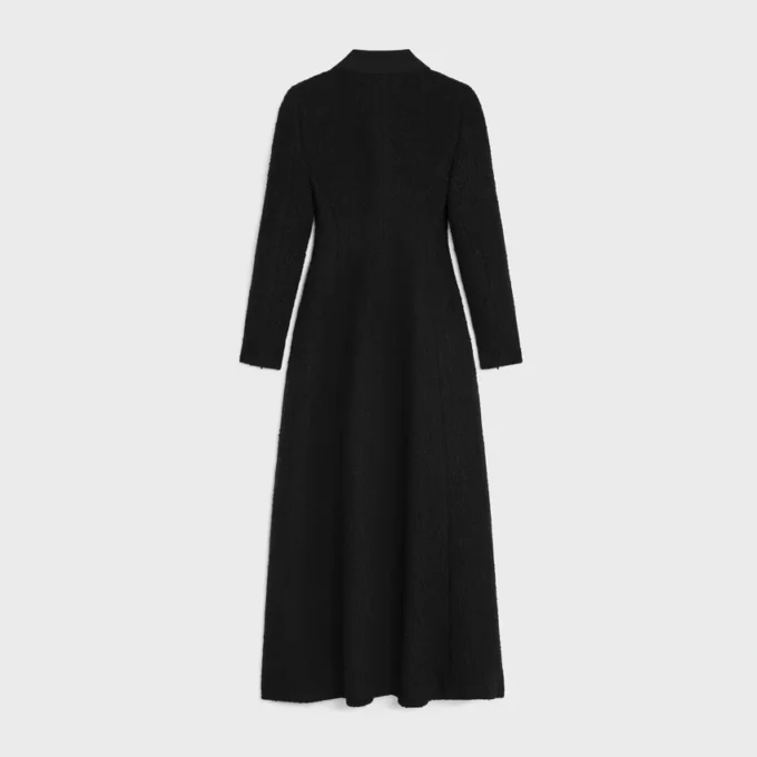 Manteau croisé en laine Natta