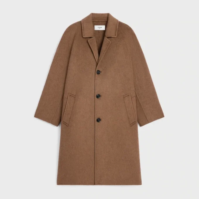 Manteau en cachemire double face et poil de chameau Manteau en cachemire double face et poil de chameau