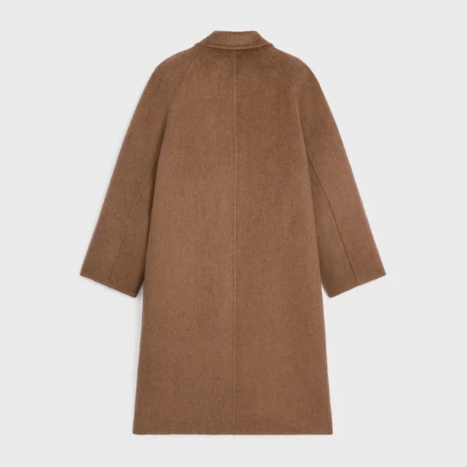 Manteau en cachemire double face et poil de chameau Manteau en cachemire double face et poil de chameau