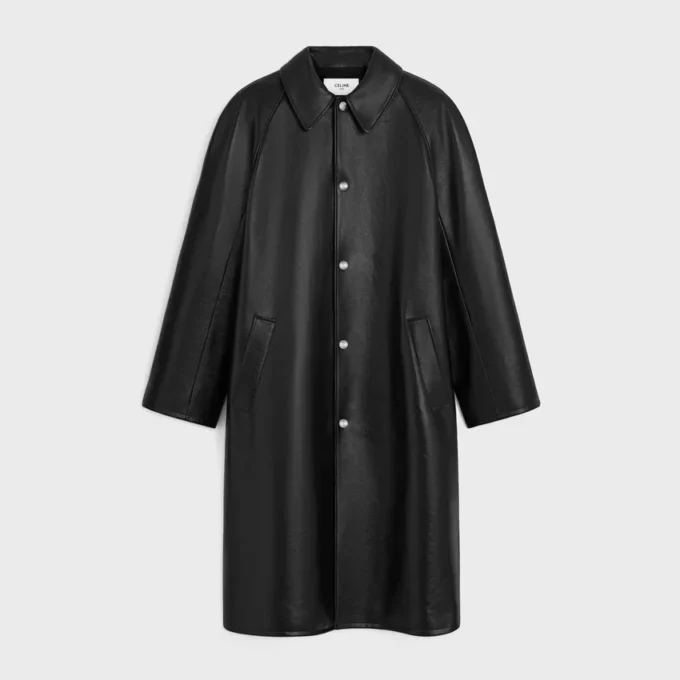 Manteau en cuir de veau Manteau en cuir de veau