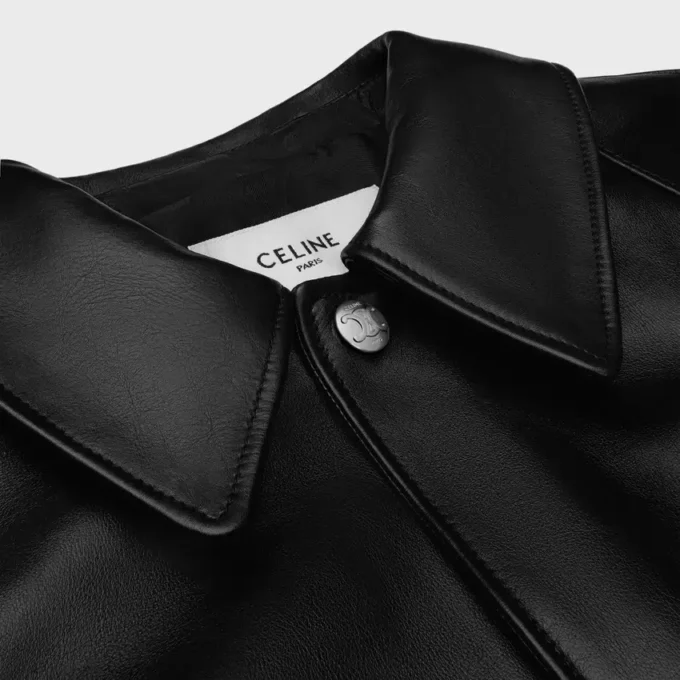 Manteau en cuir de veau Manteau en cuir de veau