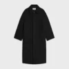 Manteau en feutre de laine double face
