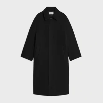 Manteau en feutre de laine double face
