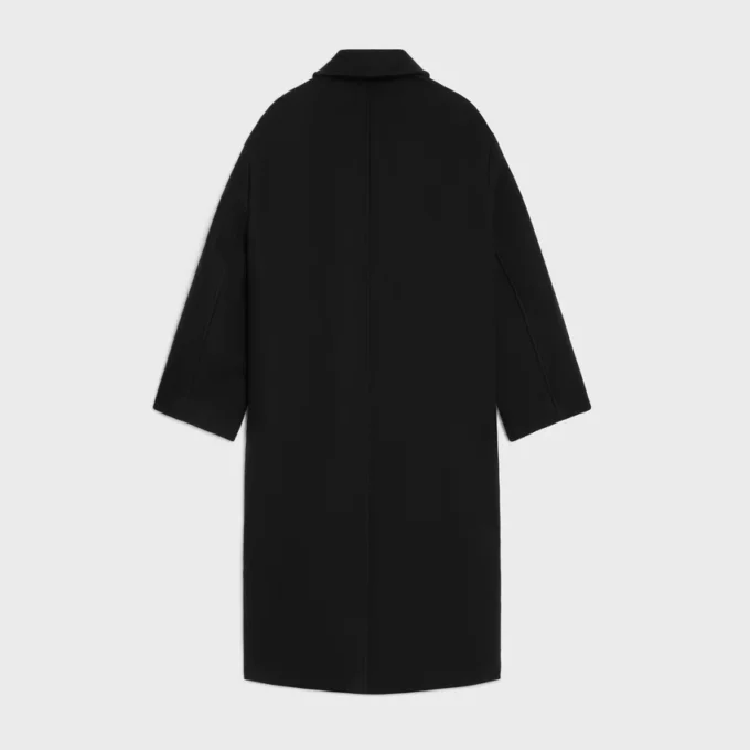 Manteau en feutre de laine double face