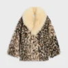 Manteau en mohair et alpaga