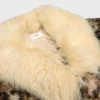 Manteau en mohair et alpaga
