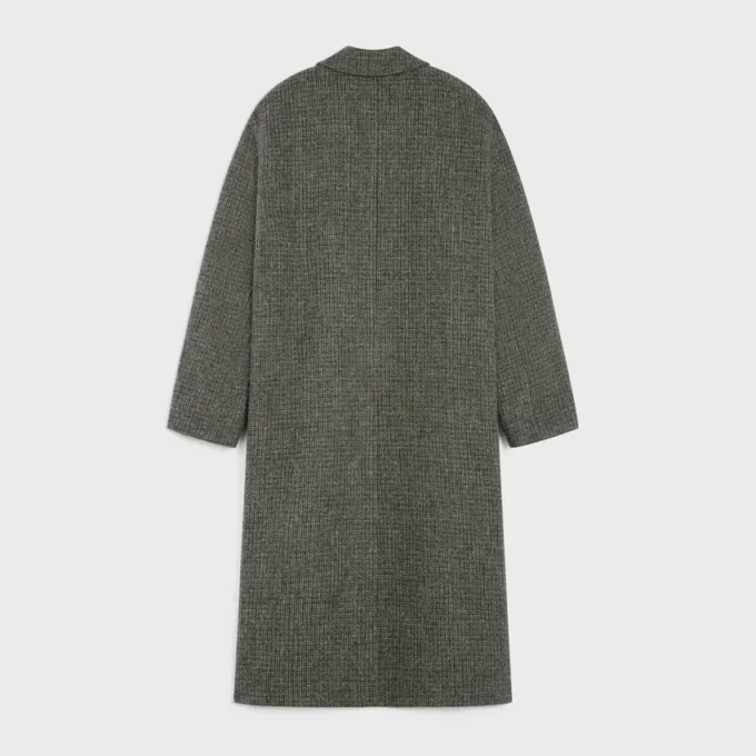 Manteau Mac en tweed de laine à carreaux Manteau Mac en tweed de laine à carreaux