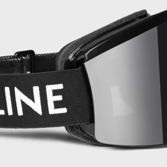 Masque de ski CELINE en nylon injecté avec verres miroirs